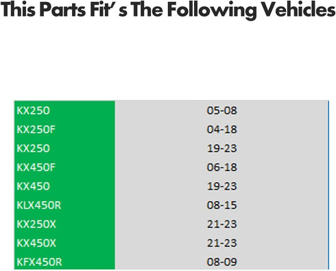 SCAR Oil Filler Plug Cap Compatible with KAWASAKI KX KXF KLX KFX 250 450 04-24 - Red...