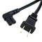 chenyang NEMA 1-15P USA Outlet to IEC 320 C7 90 Degree Angled 18 AWG Power Cable 1M...
