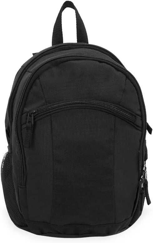 Everest Deluxe Small Backpack, Black, One Size...