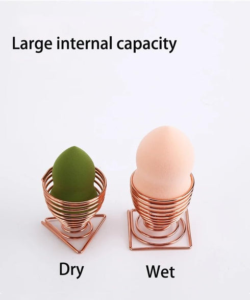 Luxurious 3 Piece Stainless Steel Beauty Blender Sponge Holder...