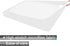 Box Spring Cover Queen Size - Jersey Knit & Stretchy Wrap Around 4 Sides Bed Skirt for Hotel & Home - Queen/Queen XL, White...