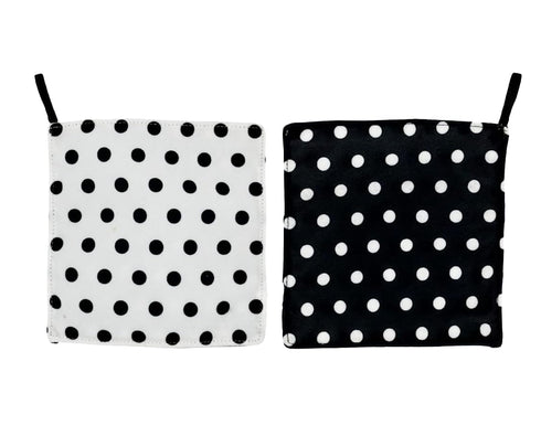 Baby Paper Original Crinkle Teether & Sensory Toy for Babies & Infants | White Black Dot Print | Non-Toxic, Washable | Great for Baby Showers...