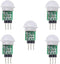 HC-SR312 AM312 Mini PIR Human Body Motion Sensor Module Pyroelectric Infrared IR Distance Detector for Arduino (Pack of 5)...