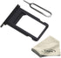 Ewparts Sim Card Holder Slot Replacement Part for iPhone 8 Plus Sim Card Tray (Black)...
