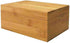 Zhou Bamboo Natural Storage Box with Cover - Unpainted Wooden Gift Box (6.3x4.72x2.76 inch)...