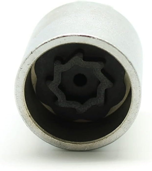 TEMO 524 Wheel Lock Nut Screw Removal Key Anti-Theft Lugnut Socket S3056 for Vw Audi Vag Volkswagen Vehicles...