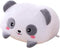 Panda Plush Stuffed Animal, Cute Panda Plushie Cylindrical Body Pillow Toy Gifts for Kids Birthday, Valentine, Christmas, 8inch...