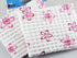 Quilted Kitchen Cloth 2 Count Pack - Large (14in.x14in.) Absorbent Hand Towels for Kitchen, Counters & Washing Dishes - Natural Viscose Sponge Clo...