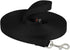 LupinePet Basics 3/4" Black 30-foot Extra-Long Training Lead/Leash for Medium and Larger Dogs...