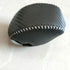 Car Gear Shift Knob Cover,Carbon Fiber Black with Black Stitches Leather Gear Shit Cover for 2019-2022 Toyota RAV4...