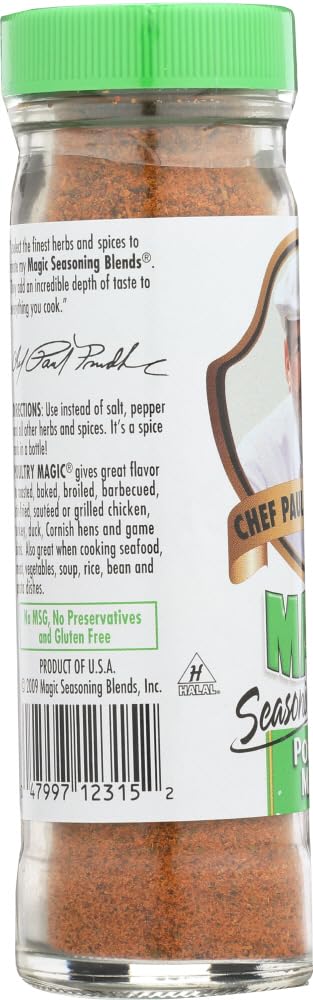 Poultry Magic Seasoning 2oz by Chef Paul Prudhomme's Magic Seasoning Blends...
