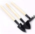6 Pcs Garden Tools Mini Gardening Kit Plant Potted Flower Gadget Wooden Handles for Transplanting Seedlings, Cultivating and Weeding Flowers and V...