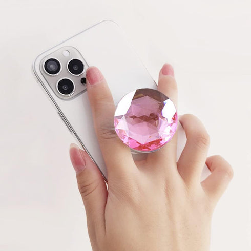 ZOSTLAND Bling Bling Crystal Phone Ring,Universal 360°Adjustable Phone Case Finger Grip Stand Holder Desk Stent Mount Car Hook Compatible with iPh...
