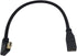 Duttek 12 Inch 4K Mini DisplayPort Cable, Left Angled Male to Female, Supports 4K x 2K Resolution, HBR2 Bandwidth Up to 21.6Gbps, Compatible with ...