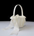 2 PCS Flower Girl Baskets Set- Cute Cherish Wedding Flower Baskets (Ivory)...