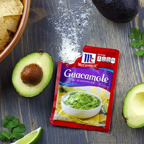 McCormick GUACAMOLE Seasoning Mix 1oz. (9 Packets)...