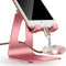 2020 Adjustable Cell Phone Stand, Phone Holder for Desk Holder, Aluminum Desktop Stand Compatible with iPhone Xs Max Xr 8 7 6 6s Plus 5s Charging,...