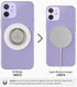 Sinjimoru Magnetic Cell Phone Ring, 360 Degree Rotation Phone Finger Grip for Magnetic Ring Holder Compatible with iPhone 15 14 13 12 Series. M-Ri...