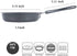 Nonstick Frying Pan Round Egg Pan One Egg Fry Pan Egg Pancake Maker Omelet Mini Dishwasher Safe Cookware Small Egg Skillet, PFOA Free, 4.72 Inch(1...