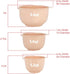 GLAD Mixing Bowls with Pour Spout| Nesting Design Saves Space | Non-Slip, BPA Free, Dishwasher Safe Plastic | Kitchen Cooking and Baking Supplies,...