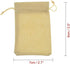 20Pcs Drawstring Burlap Bags, Jute Sacks Jewelry Candy Pouch Christmas Wedding Party Favor Gift Bags (Flaxen, 2.7 x 3.5)...