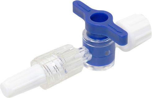 ToToT 5PCS Disposable Medical Valve 2-Way Stopcocks with Luer Connections Male Lock for School Projects, Hobbies DIY Experimental Research Project...