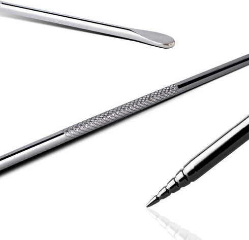 4 Pcs Stainless Steel Coffee Art Pen Coffee Fancy Stitch Barista Tool Cappuccino Latte Spatula Needle for Home Kitchen Cafe...