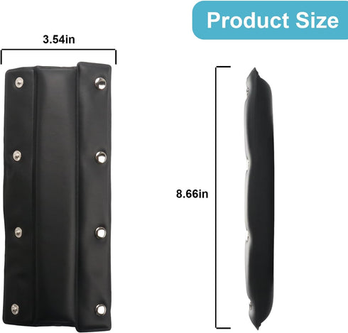 DT880 Headband Cushion Replacement Protein Leather Headband Pad Compatible with DT 770 860 880 990 PRO/Sennheiser HD380 HD600 HD650/ ATH-M50/ Sony...