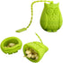 Tvoip 3Pcs Food Grade Silicone Tea Infuser Filter Creative Cartoon Owl Tea Strainer Container Reusable Tea Bags Teapots Accessories...