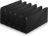 Black Desktop Mail Organizer Acrylic File Holder Acrylic File Organizer Multifunction Office File Sorter for Easy Access Office Home Letter Docume...
