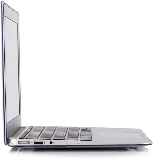 RUBAN Compatible with MacBook Air 11 Inch Case Model A1370 A1465, Soft Touch Plastic Hard Shell Case Bundle for Mac Air 11.6 (Crystal Clear)...
