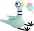 New 12 "pigeon plush soft filled bird filled animal toy soft and durable, plush toy for boys and girls, children's gift, home decoration...