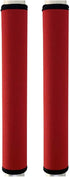 Miaowater Refrigerator Door Handle Covers Kitchen Appliance Decor Handles Anti-Skid Anti-Static Protector Fridge, Dishwasher Oven Keep Off Fingerprints,Food Stains 2PCS (Red)