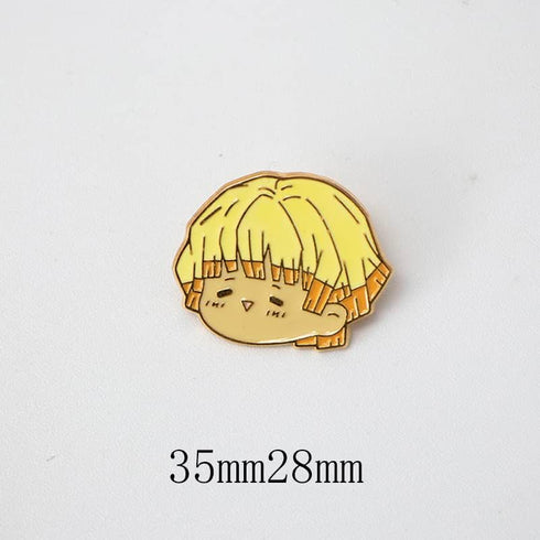 Demon Brooch Anime Cosplay Pins Slayer Mental Cute Kamado Nezuko Accessories 17pcs...
