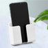 4PC Wall Mount Cell Phone Charging Holder, Black Adhesive Mobile Phone Wall Stand for Charger, Phone Holders for Shower Bed Wall......
