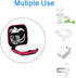Earbud Carrying Case, Earphone Case Headphone EVA Earbud Holder for Cell Phone Accessories Organizer Mini Earbud Pouch for Wireless Earbuds, Bluet...