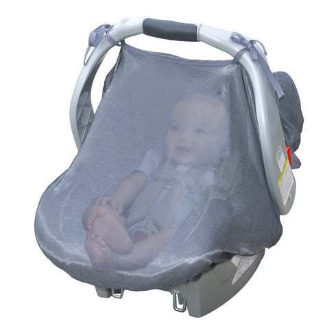 Jolly Jumper Solarsafe Cover for Car Seats - Mesh Net Protects Baby from UV Rays...