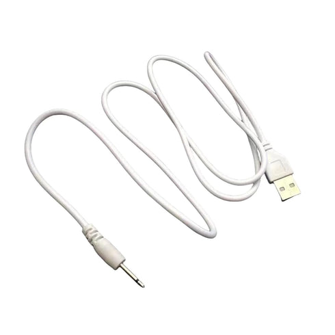 Charging Cable 2.5mm DC USB Charging Cable Quick Charging Replacement Cable Vibration Massager Charger 32.7-inch USB 17mm x 2.5mm for Message DC (...