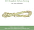 20’ Braided Nylon String, Replacement Umbrella Rope/Cord, Nylon String for Patio Umbrellas...