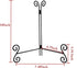 Plate Stand, 1 Pack 10 Inch Plate Holder for Display, Black Foldable Iron Table Easel for Picture Book Photo Frame Decorative Plate...