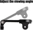 Out Front Bike Computer Mount -Adjustable Bicycle Computer Mount for Garmin Edge Wahoo, Extended Mountain Bike Accessories Cycling Phone Bike Ligh...