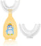 Kids U Shaped Toothbrush Cute Silicone Manual U Shaped Toothbrush Kids 360°Oral Teeth Cleaning Three Sided Toothbrush for Kids Toothbrushes U Shap...