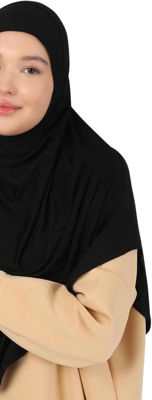 Prien Ready To Wear Hijab For Women, Instant Turban, Soft Muslim Scarf For Prayer, Long Hijabs, Islamic Clothes, Jersey Abaya...