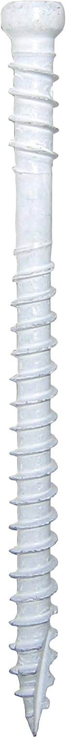 GRK 96060#8 x 2" FIN/Trim™ Finishing Trim Head Screws - White 100 Count...