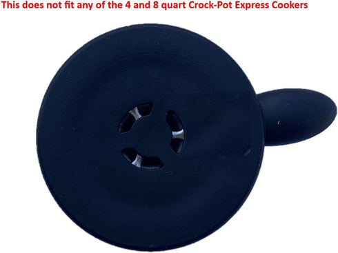 "Steam Release Valve (Pressure Release Valve) Compatible with 6 Quart Crock-Pot Express Crock Multicooker. Not for 4 & 8 qt cookers". This valve i...