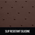 Gorilla Grip 100% Waterproof Raised Edge BPA Free Silicone Pet Feeding Mat, Dog Cat Food Mats Contain Spills Protects Floors, Placemats for Cats a...