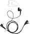 CLS1110 Earpiece,Compatible with Motorola RDM2070D CLS1110 CLS1410 CP185 CP200 CP200D RDU4100 2 Way Radio with Mic PTT Walkie Talkie Security Acou...