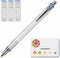 Kuru Toga Advance - Auto Lead Rotating Mechanical Pencil 0.3mm White (M35591P.1)+Uni Pencil Lead,"The Uni" Smudge-Proof Leads, 0.3 HB?ULS0325? Mec...