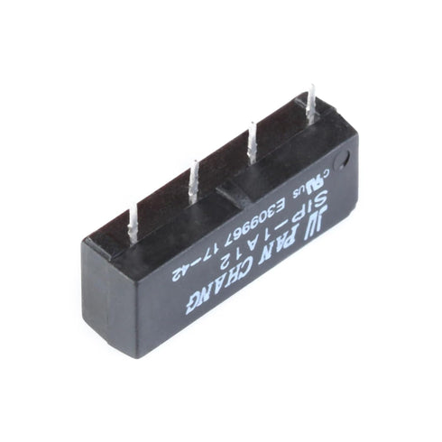 5PCS SIP-1A12 Reed Switch Relay 5V 4 Pins DC Resistance 450~550ohm Normally Open 1A Relay Module...