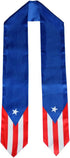 Puerto Rico, Puerto Rican Flag Graduation Stole/Sash/Scarf...
